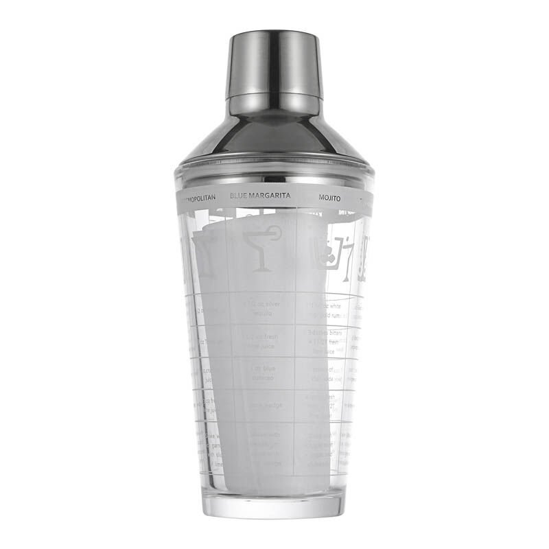 Biradlı Cocktail Shaker, 450 Cl