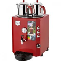 Jumbo Çay Makinesi 23 lt 2 Demlikli  Şamandıralı (Şebekeden Su Alma) DE11S