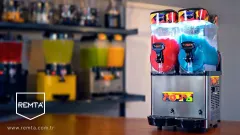 Remta İkili Slush (Buzlaş) Makinesi 12+12 lt
