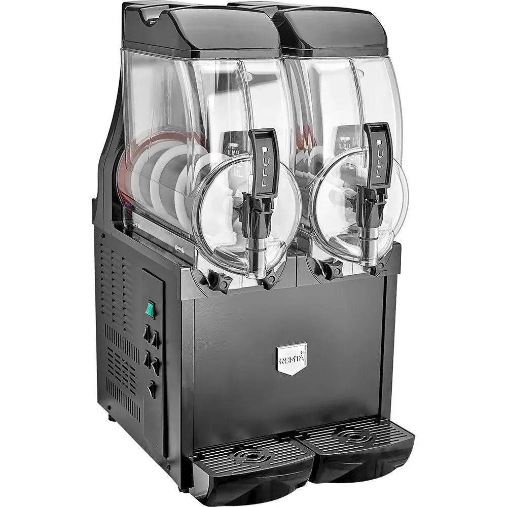 Remta İkili Royal Slush (Buzlaş-Karlamaç) Makinesi 12+12 lt - ST42