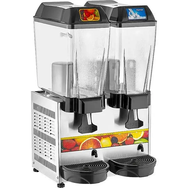 Remta Çiftli Şerbet+Ayran Soğutucu 20+20 lt