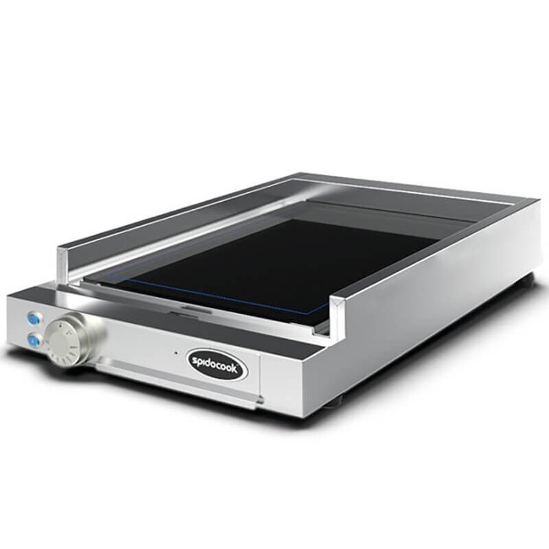 Unox SpidoCook Seramik Camlı Izgara, Tek Taraflı, Elektrikli, SP 200