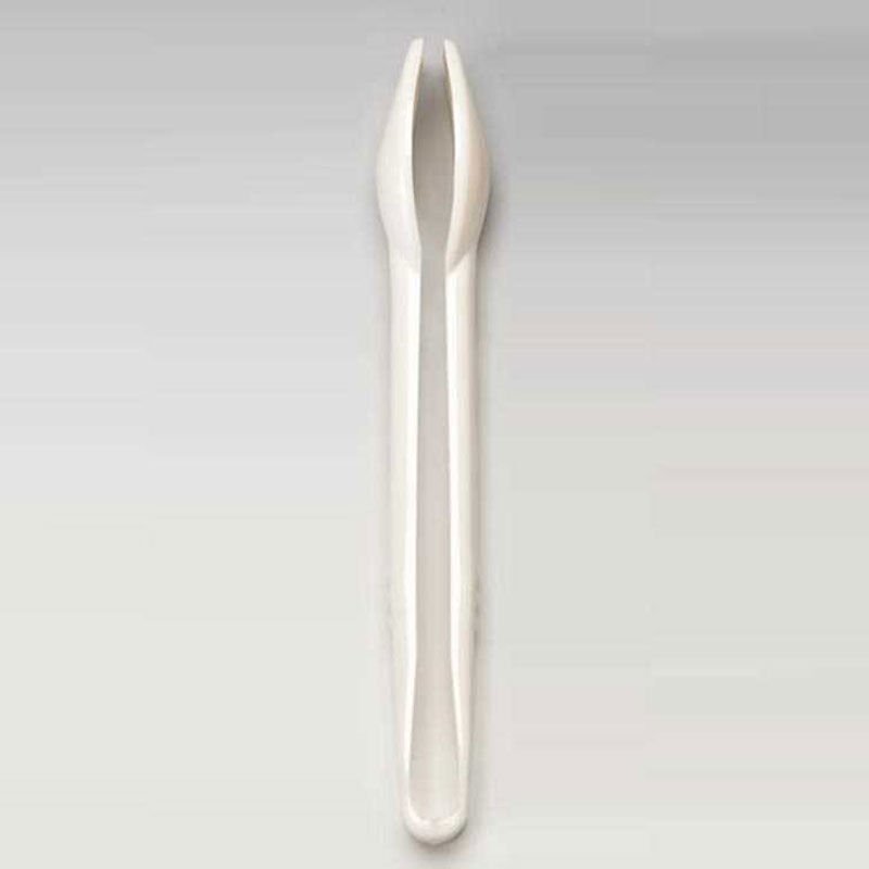 Zicco Polikarbon Maşa, Dişli, 23 cm, Beyaz