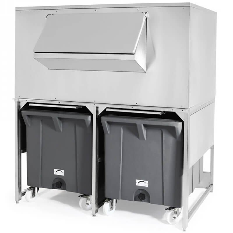 Brema DRB 500 Buz Haznesi, 108x2 kg Araba Kapasitesi, 300 kg Hazne Kapasitesi