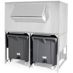 Brema DRB 500 Buz Haznesi, 108x2 kg Araba Kapasitesi, 300 kg Hazne Kapasitesi