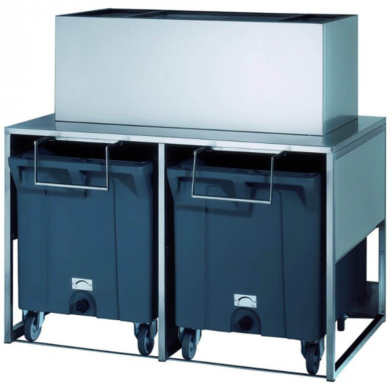 Brema DRB 100 Buz Haznesi, 108x2 kg Araba Kapasitesi, 50 kg Hazne Kapasitesi