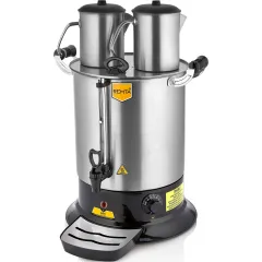 Platin Model Çift Demlikli Çay Makinesi 17 lt (Demlik Dahil) - PT14