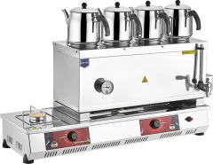 Remta 85 Model 4 Demlikli Gazlı (CE) + Elektrikli Çay Ocağı 43 lt