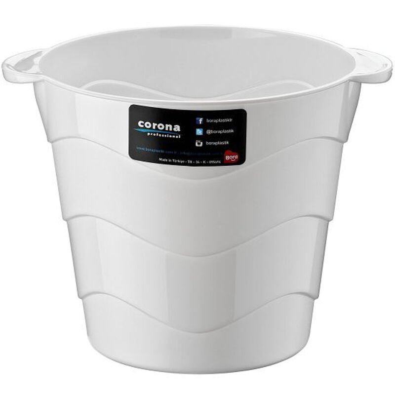 Corona Professional Polikarbon Şişe ve Buz Kovası, No 2, BO597, Beyaz