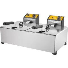 Remta 8+8 lt Elektrikli Fritöz