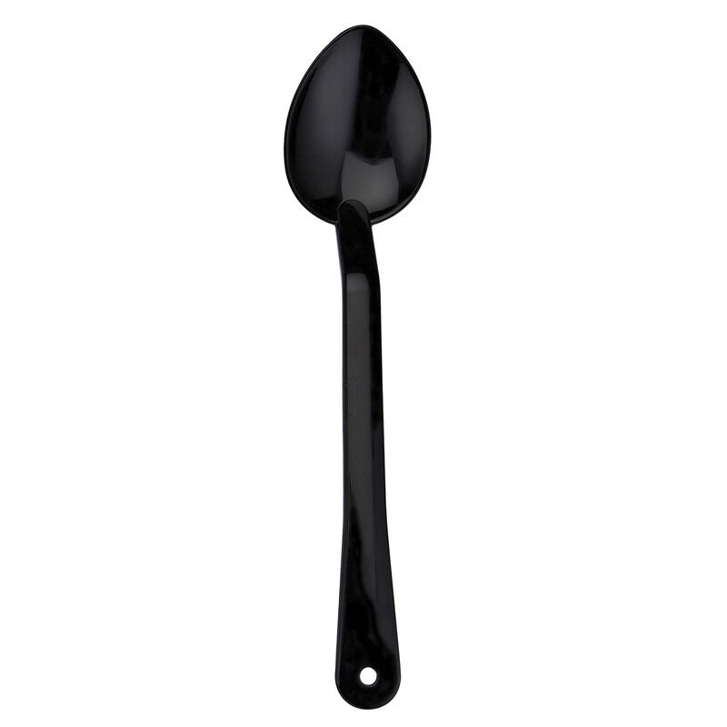 Biradlı Policarbon Servis Kaşığı, 34 cm, Siyah