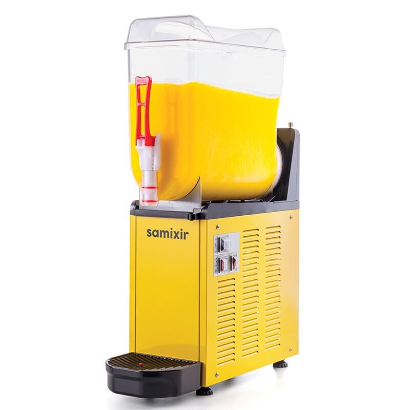 Samixir Slush 12 Slush Mono Buzlu ve Soğuk İçecek Dispenseri 12 LT Sarı