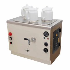 Ateşe Sümela Analog Çay Kazanı, Elektrikli Gazlı, Statik Boyalı, 3 Demlikli