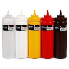 Corona Professional Ketçap Mayonez Sosluk, Geniş Kapaklı, Sarı, 700 ml, BO2117