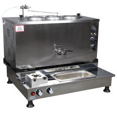 Anka Pro Plus Otomatik Çay Kazanı, 3 Demlikli, 30 Litre, Elektrikli ve Gazlı, Inox