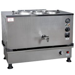 Anka Pro Kompak Full Otomatik Çay Kazanı, 3 Demlikli, 30 Litre, Inox