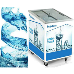 SENOX SYS 510MD DC SÜRGÜ CAM KAPILI DERİN DONDURUCU