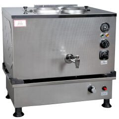 Anka Pro Kompak Full Otomatik Çay Kazanı, 2 Demlikli, 20 Litre, Inox