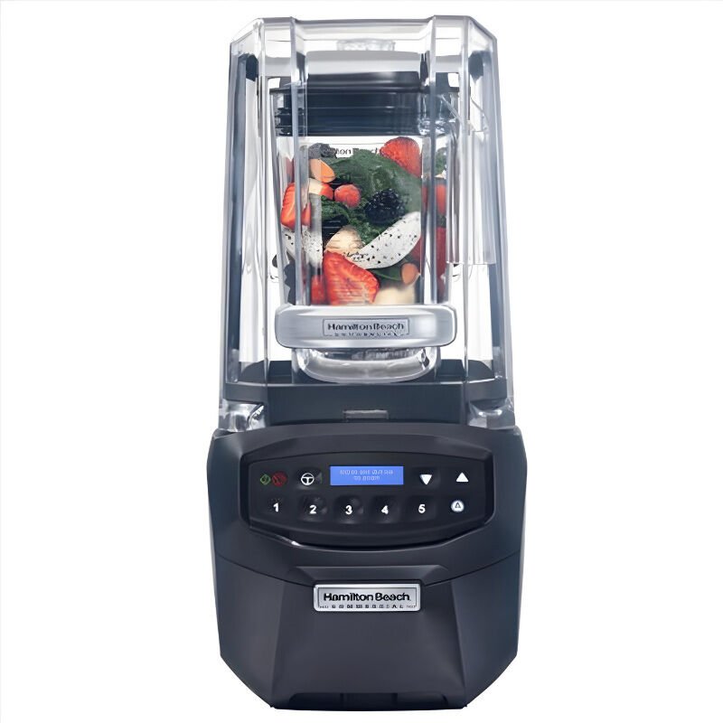 Hamilton Beach Hbh 855 Bar Blender, Gürültü Önleyici Kapaklı, 1,4 l, 730 w
