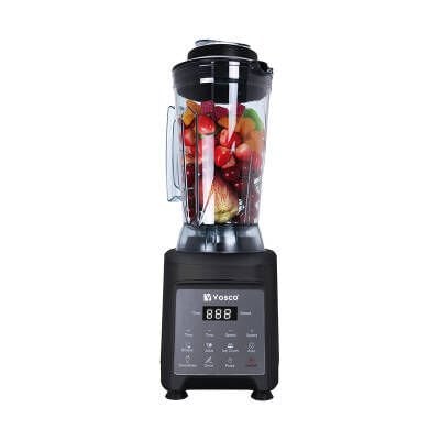 Vosco Dijital Bar Blender Pro XL 4L (8 Bıçak) Siyah 1600W