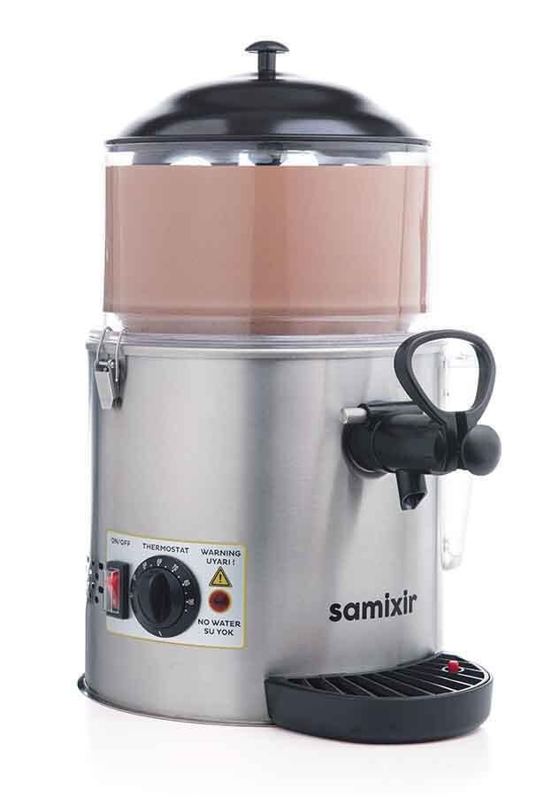 HOT SC05 Panoramik Sıcak İçecek Dispenseri 5 Litre, Inox