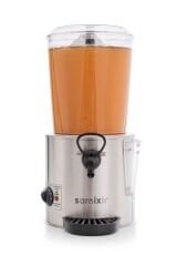 HOT SC10 10 Litre Panoramik Sıcak İçecek Dispenseri, Inox