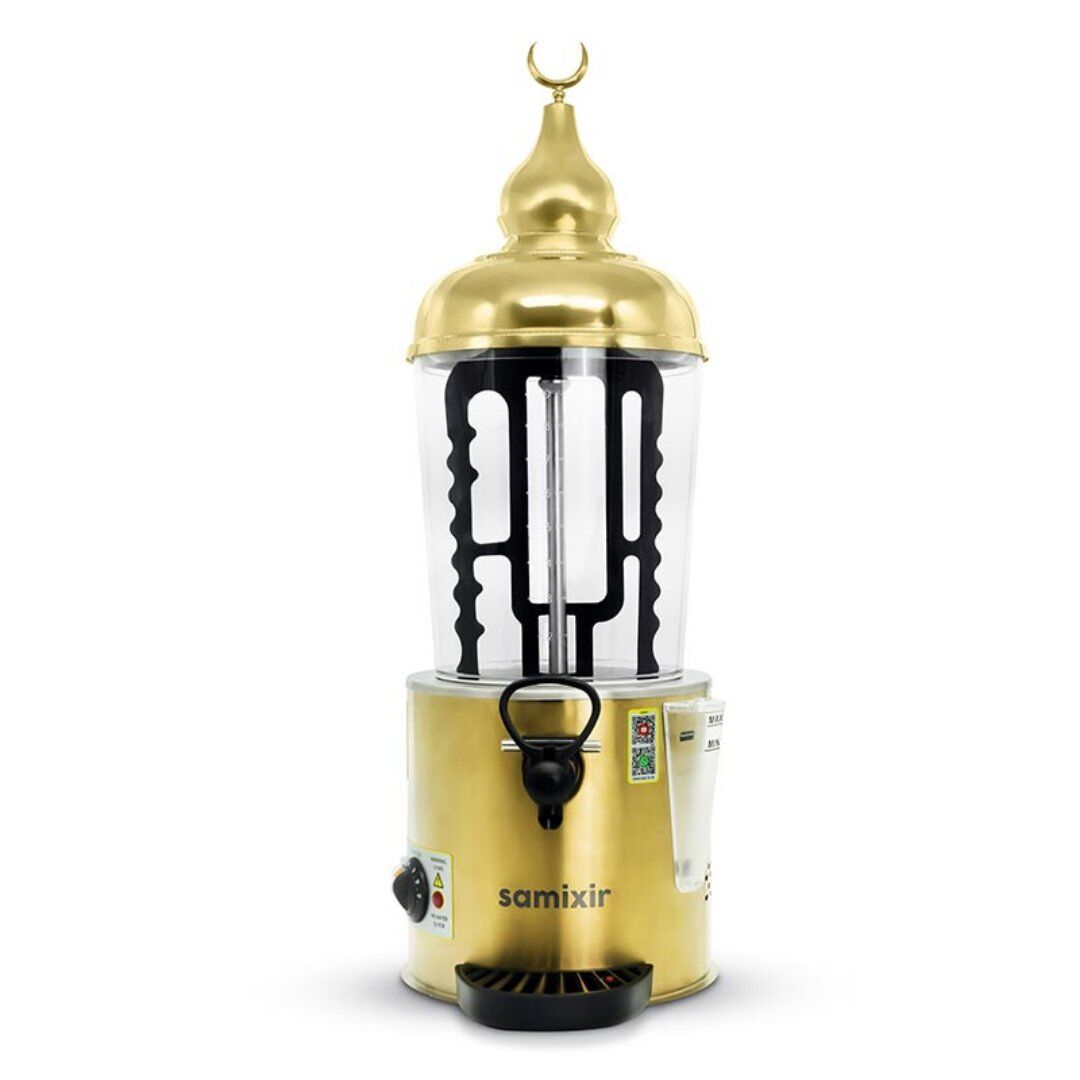 HOT GOLD SC10 10 L Panoramik Sıcak İçecek Dispenseri, Gold