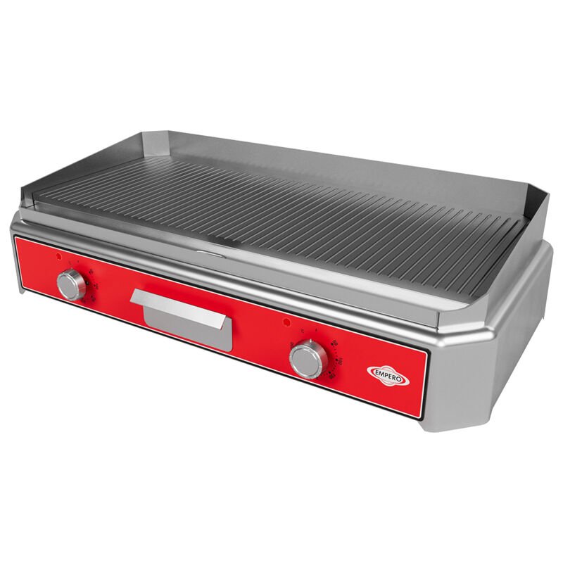 Empero Mini Setüstü Elektrikli Izgara, Oluklu Pleyt, 79x42,5x19 cm