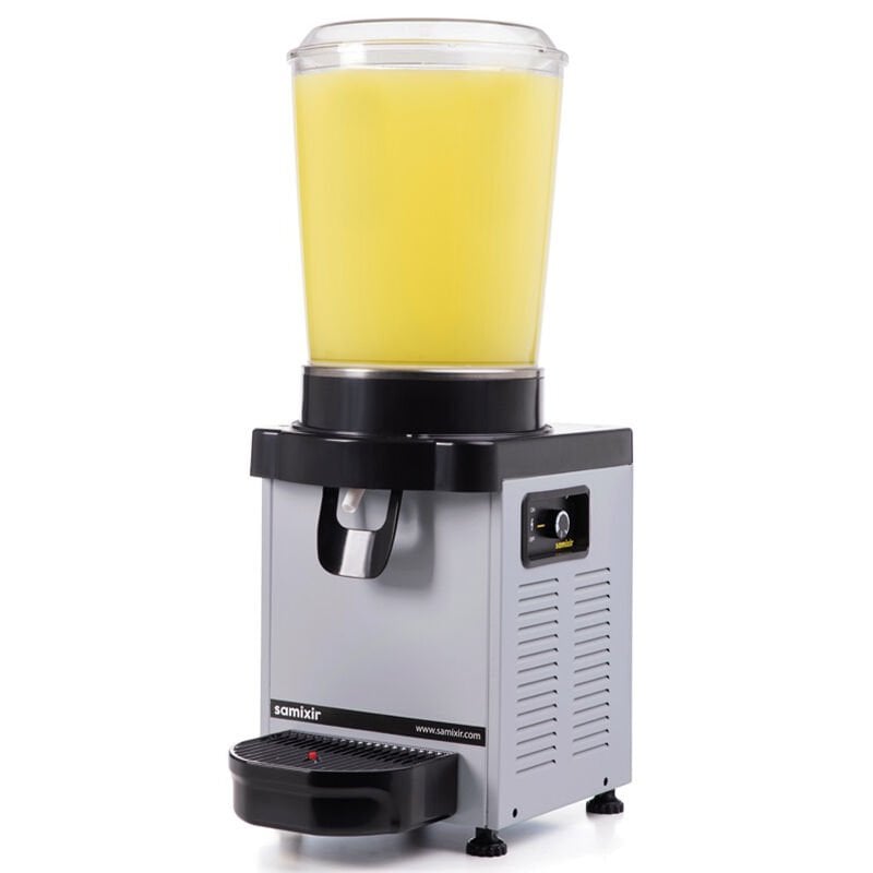 Samixir M10 Panoramik Soğuk İçecek Dispenseri 10 LT Karıştırıcılı Inox