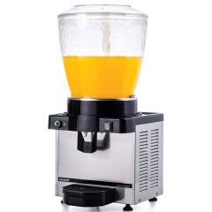 Samixir S22 Panoramik Soğuk İçecek Dispenseri, 22 Lt, Fıskiyeli, Inox
