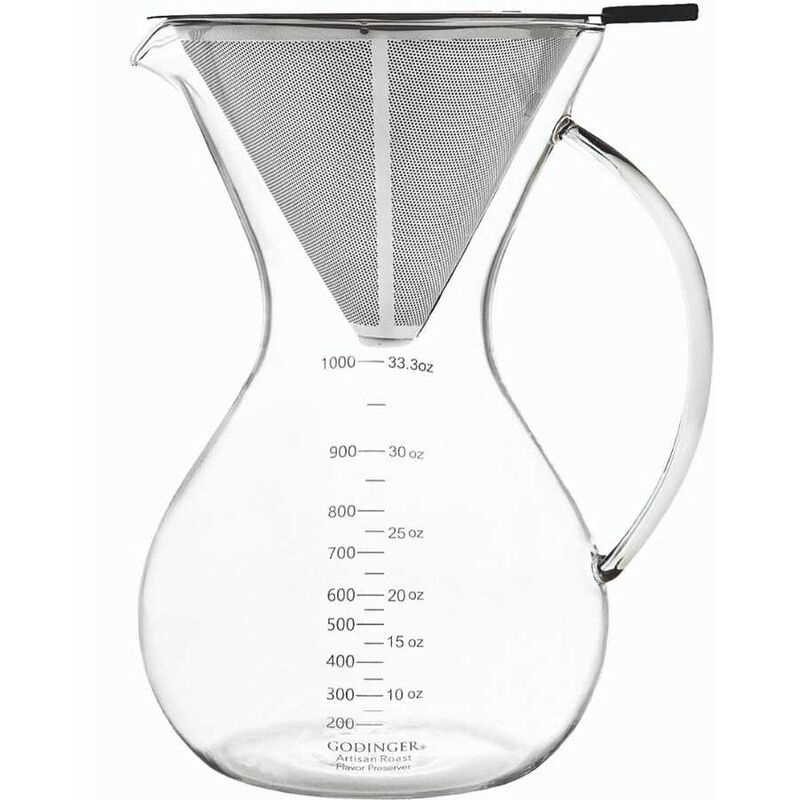 Epinox Cam Kahve Demleme, Filtreli, 1000 ml, Ck 1000