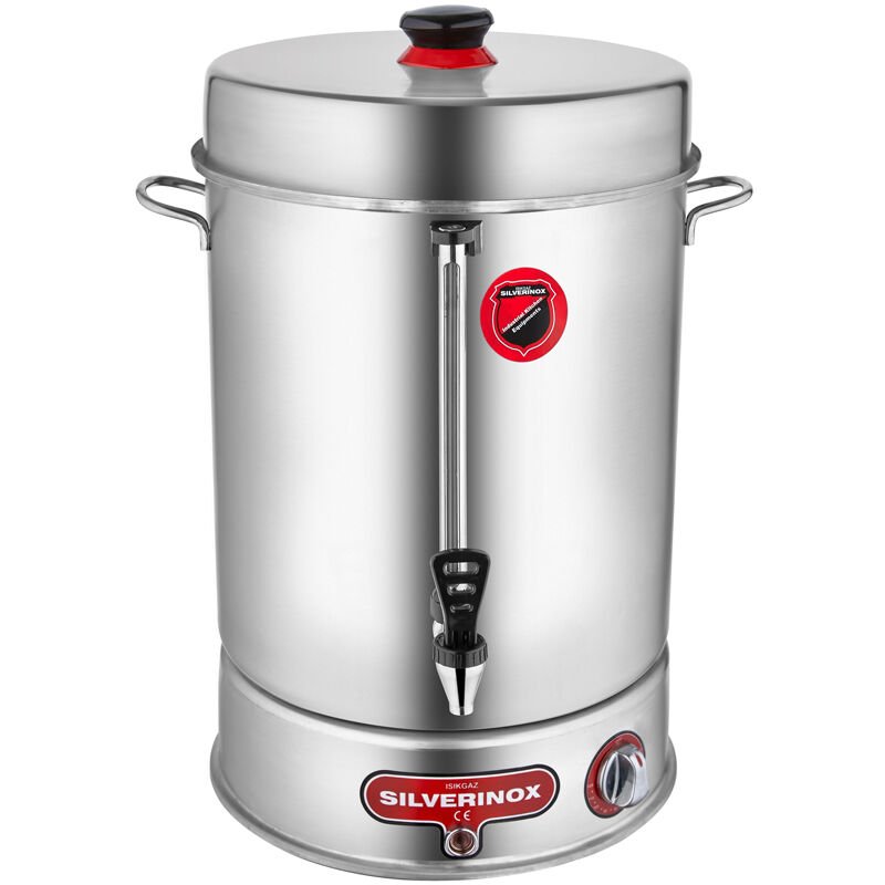 Silverinox Filtre Kahve Makinesi, 120 bardak, 8 Litre