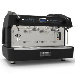Fiamma Compass 2 Double Boiler Tall Cup Espresso Kahve Makinesi, Siyah