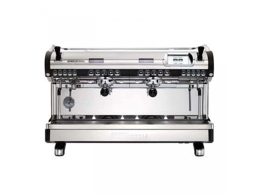 Nuova Simonelli Aurelia Wave T3 Volumetric Tam Otomatik Espresso Kahve Makinesi, 2 Gruplu, Siyah