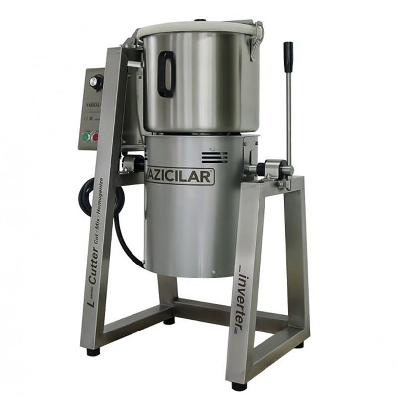 Yazıcılar L Serisi 30 Litre Sebze Parçalama Makinesi, Devrilir, Değişken Hızlı, 4 kW, L30IV