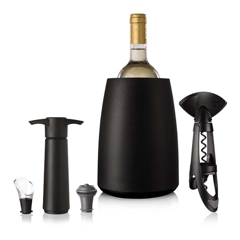 Vacu Vin Şarap Seti, Elegant, 5 Parça