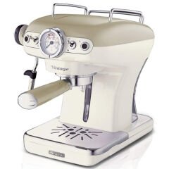 Ariete Vintage Espresso Kahve Makinesi, Bej