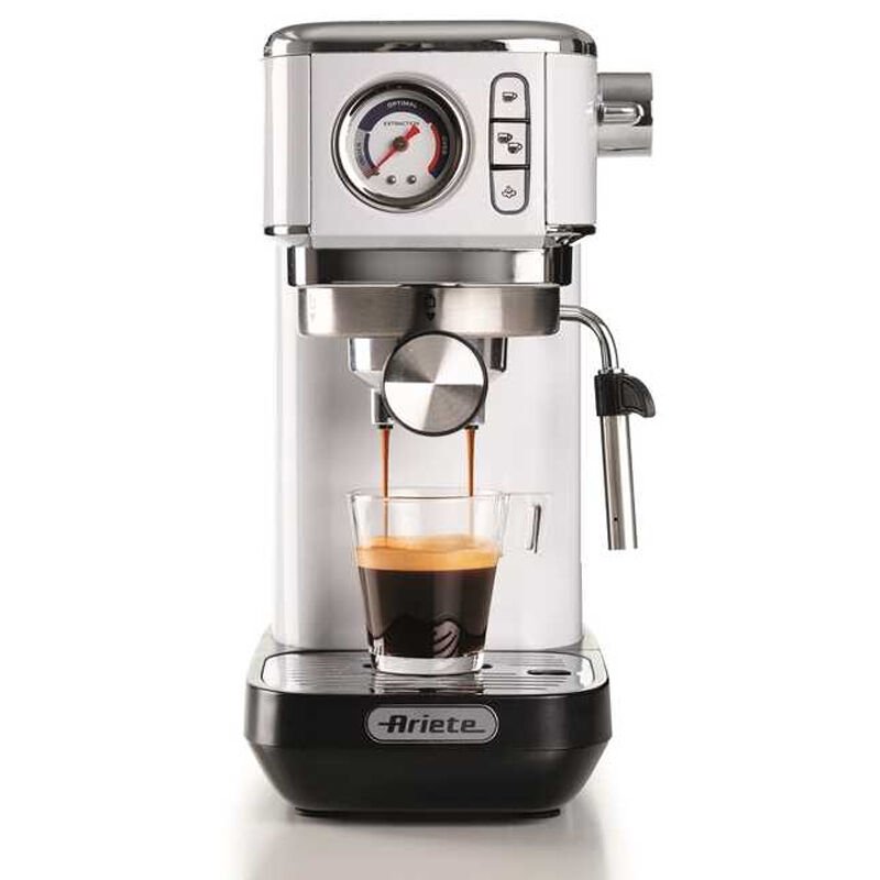 Ariete Moderna Espresso Slim Kahve Makinesi, Beyaz