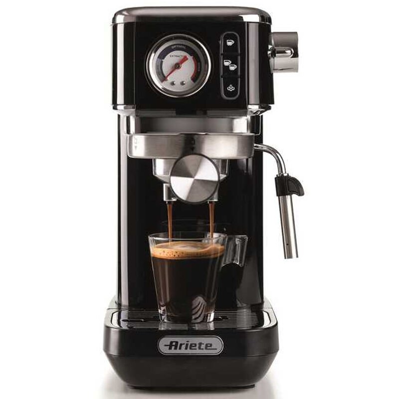 Ariete Moderna Espresso Slim Kahve Makinesi, Siyah