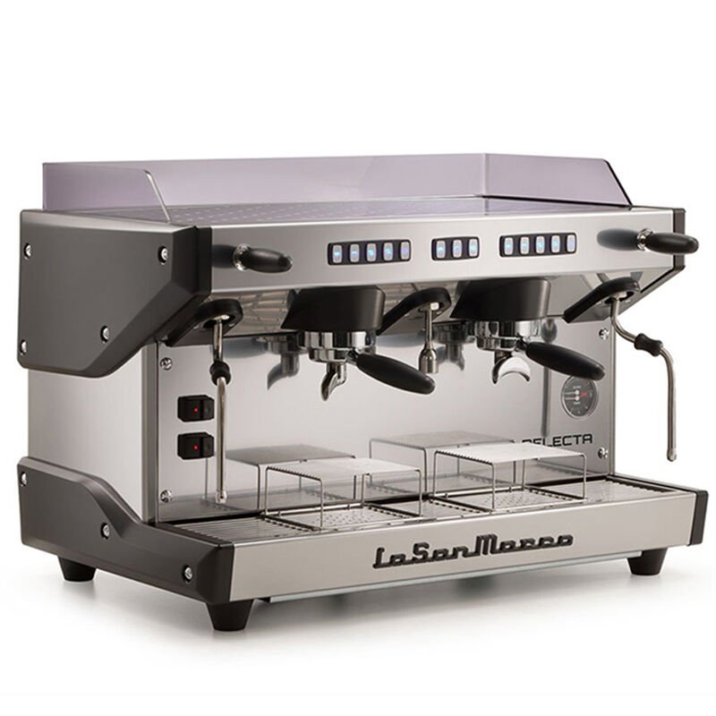 La San Marco Delecta 2 Gruplu Espresso Makinesi, Siyah