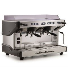 La San Marco Delecta 2 Gruplu Espresso Makinesi, Siyah