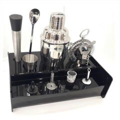 Zicco Akrilik Standlı Bar Set, (Çelik Shaker )