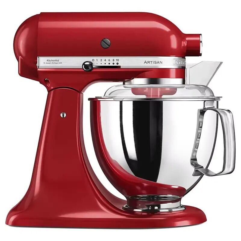 KitchenAid Artisan 4,8 L Stand Mikser, Empire Red, 5KSM175PSEER