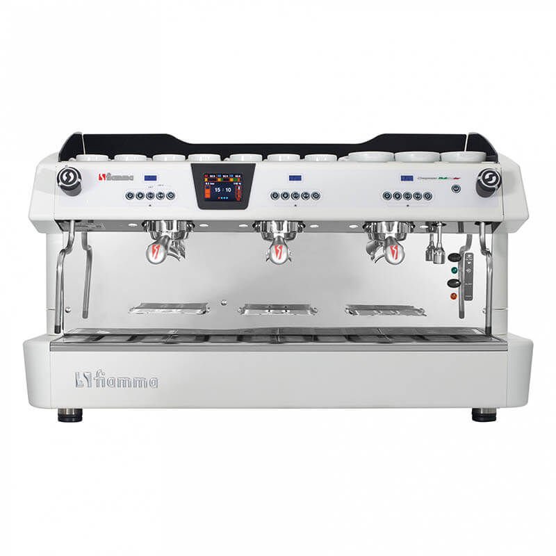 Fiamma Compass 3MB TC Espresso Kahve Makinesi, Beyaz