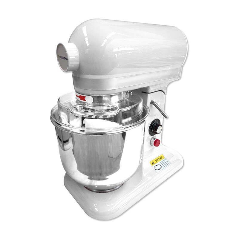 Mateka B8 Stand Mikser, 8 L, Hız Kontrollü, Monofaze, 220 V
