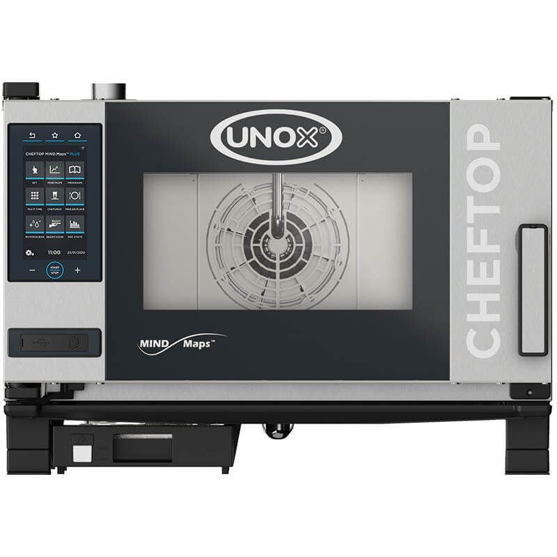 Unox Cheftop Plus Elektrikli Kombi Fırın, 3 GN 1/1, XEVC-0311-EPRM