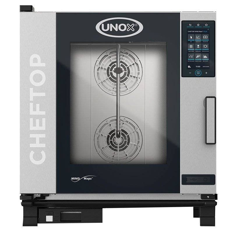Unox Cheftop Plus Gazlı Fırın, 7 GN 1/1, XEVC-0711-GPR