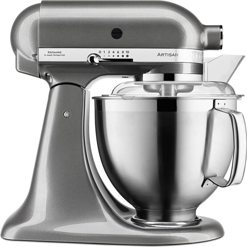 Kitchenaid Artisan 4,8 L Stand Mikser, Medallion Silver, 5KSM185PSEMS