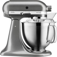 Kitchenaid Artisan 4,8 L Stand Mikser, Medallion Silver, 5KSM185PSEMS