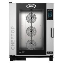 Unox Cheftop Plus Gazlı Fırın, 10 GN 2/1, XEVC-1021-GPR